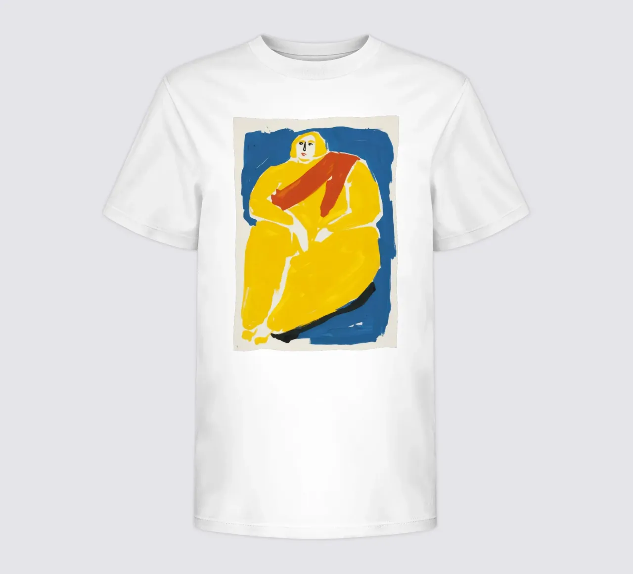 Figura d'oro in posa t-shirt bambini da Veil Maya