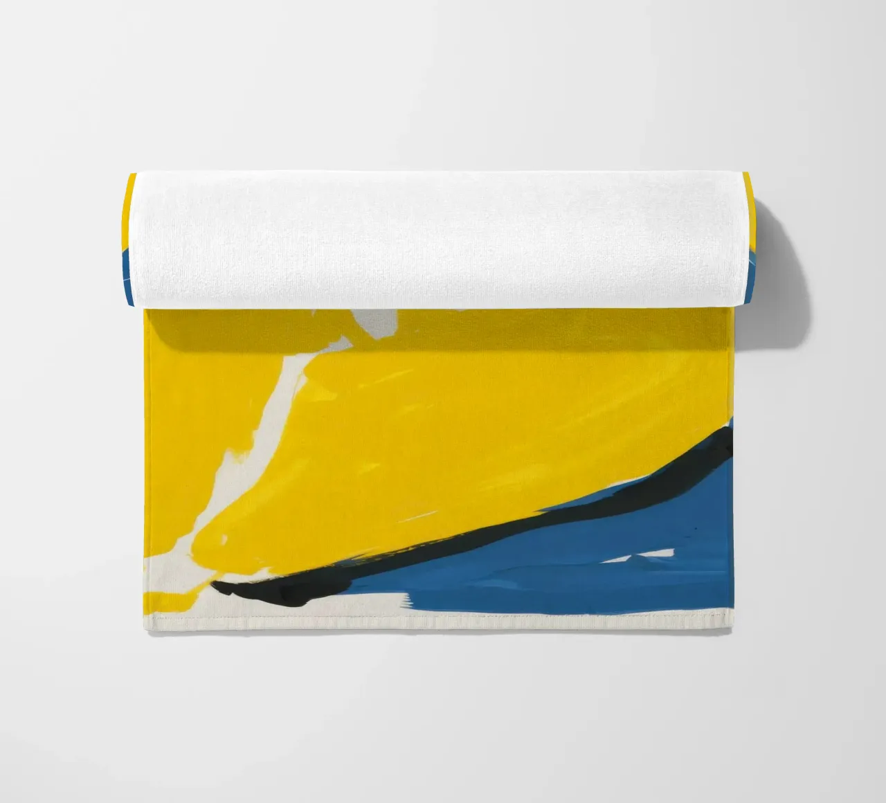 Figura d'oro in posa telo mare da Veil Maya