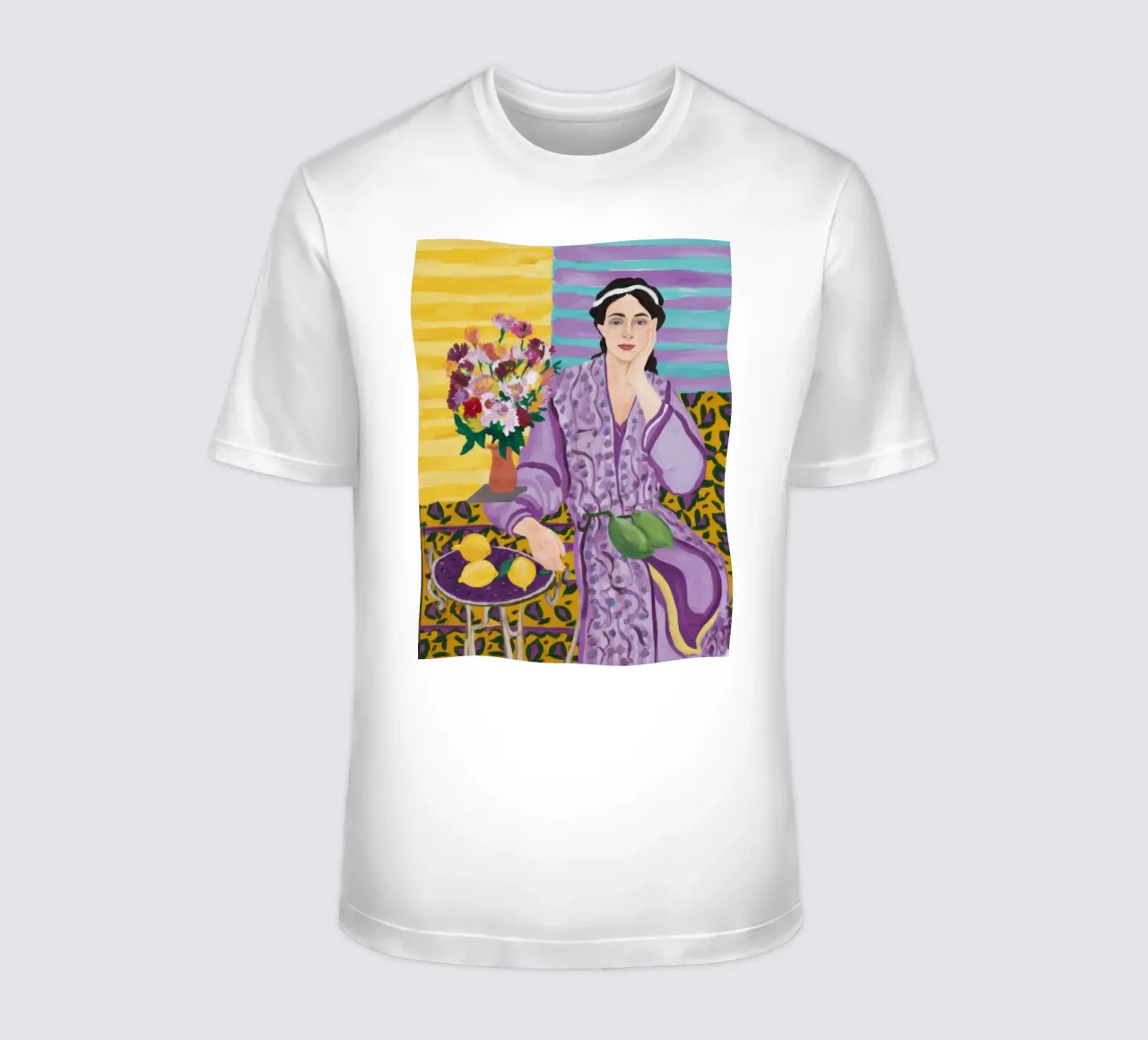 Fanciulla del raccolto abbondante t-shirt da Flock Reverie