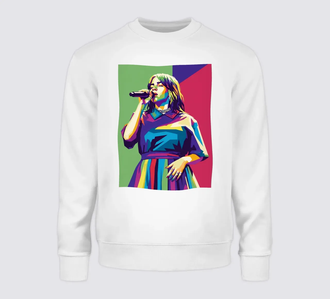 Billie Eilish trending felpa da Hantamrata