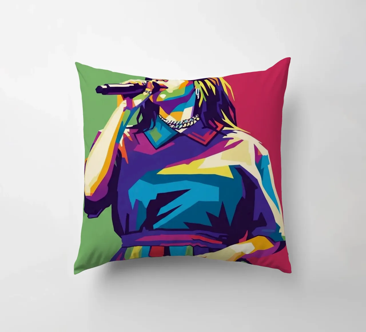 Billie Eilish trending cuscino da Hantamrata