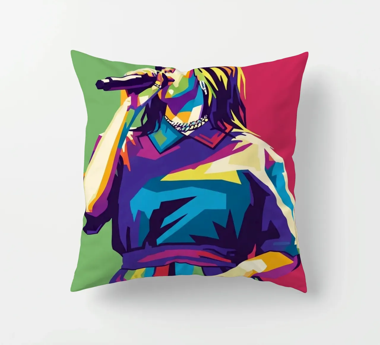 Billie Eilish trending cuscino da Hantamrata