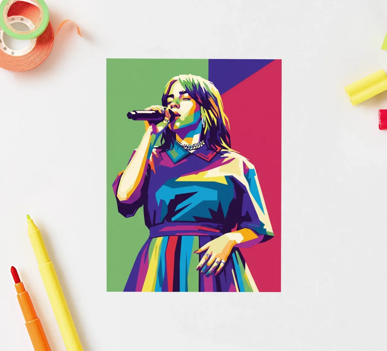 Billie Eilish trending sticker by Hantamrata