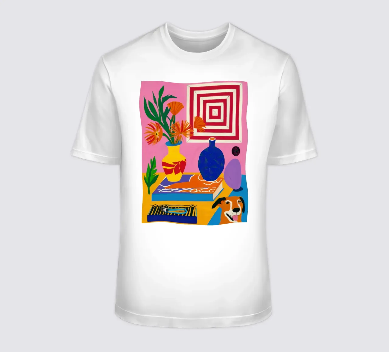 Ipnotica quiete geometrica t-shirt da Prism Ritual
