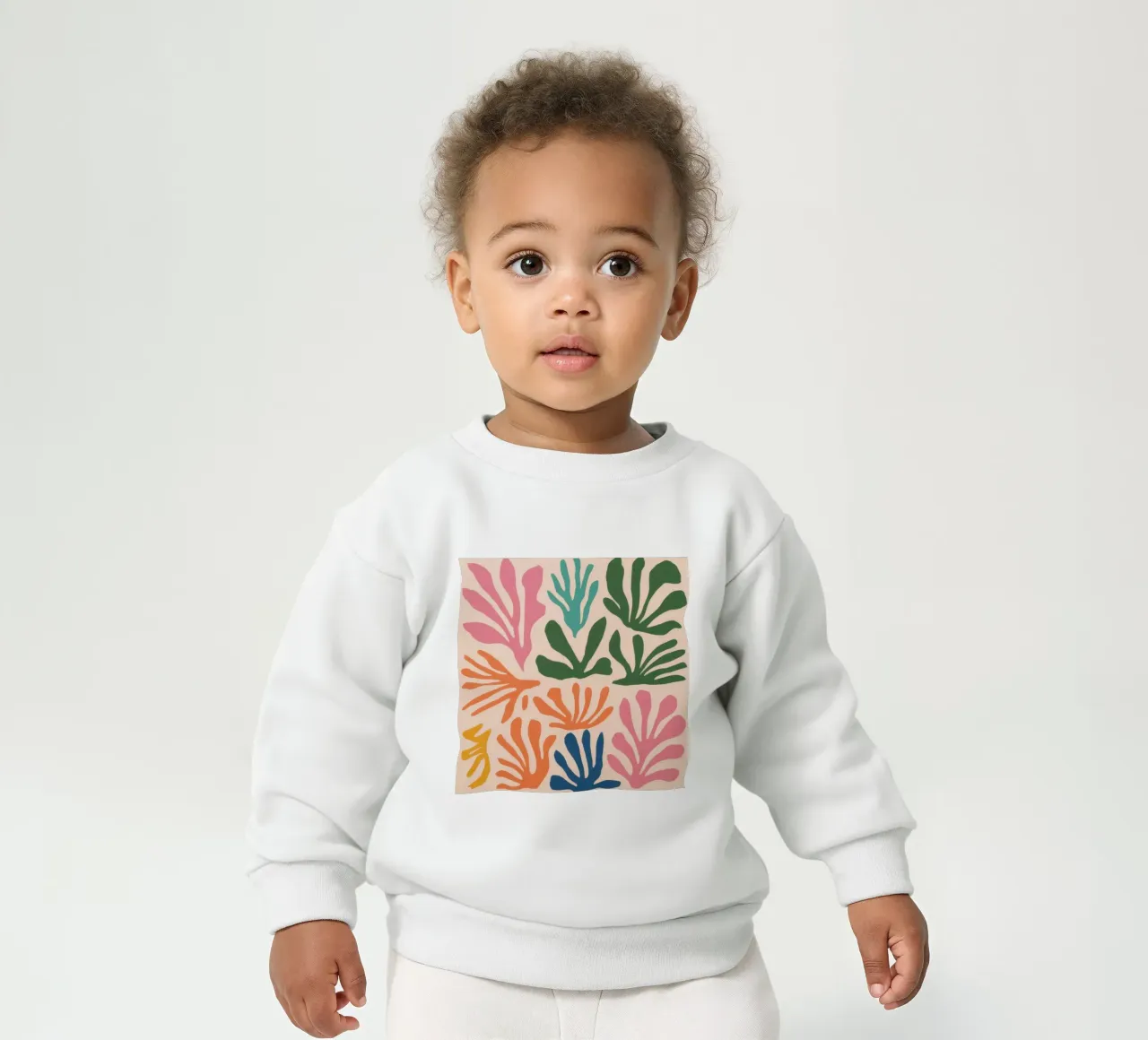 Maraoui Botanical Dance felpa neonato da Veil Maya