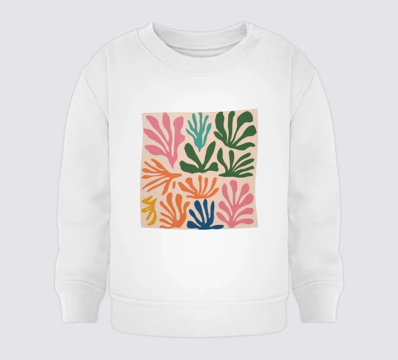 Maraoui Botanical Dance felpa neonato da Veil Maya