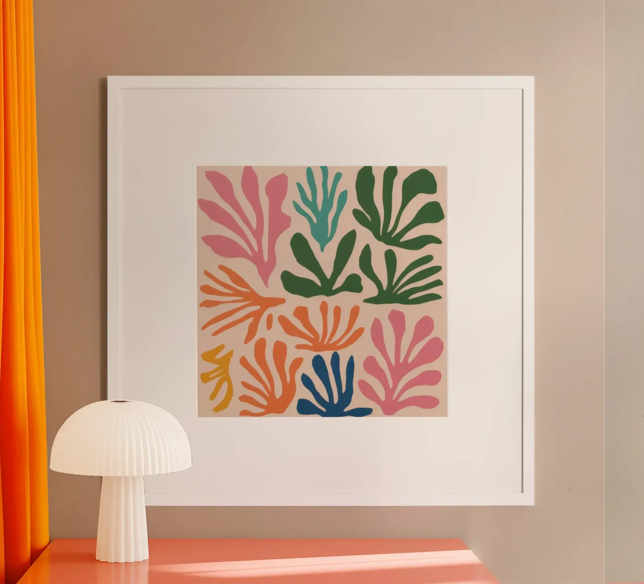 Danse botanique Maraoui poster de Veil Maya