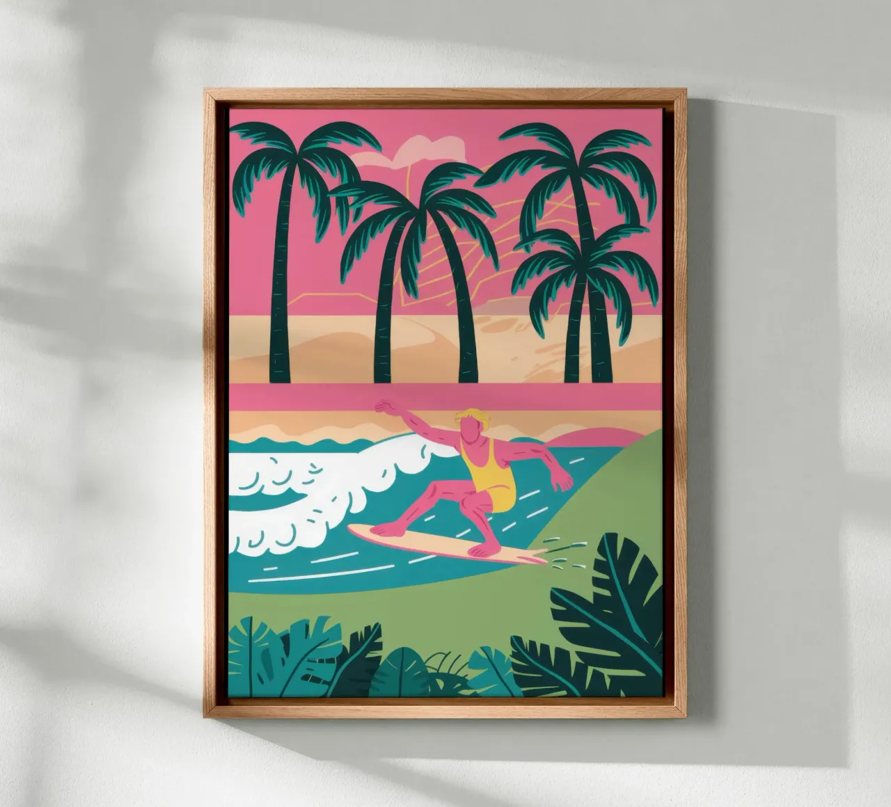 Retro Pastel Branding canvas van Prism Ritual