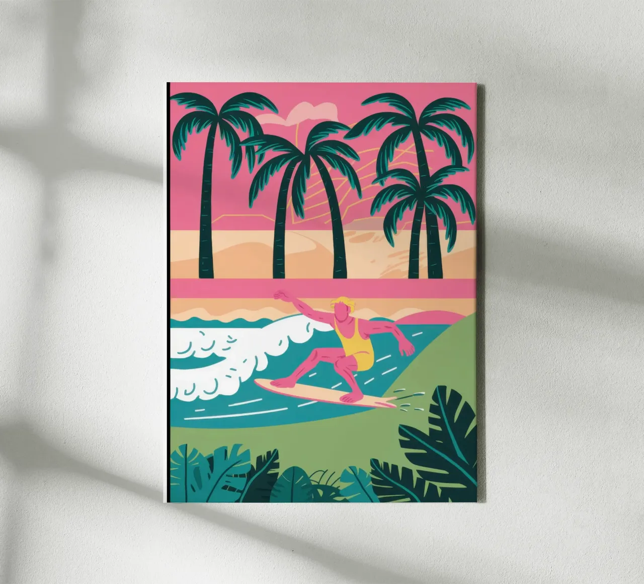 Retro Pastel Branding canvas van Prism Ritual