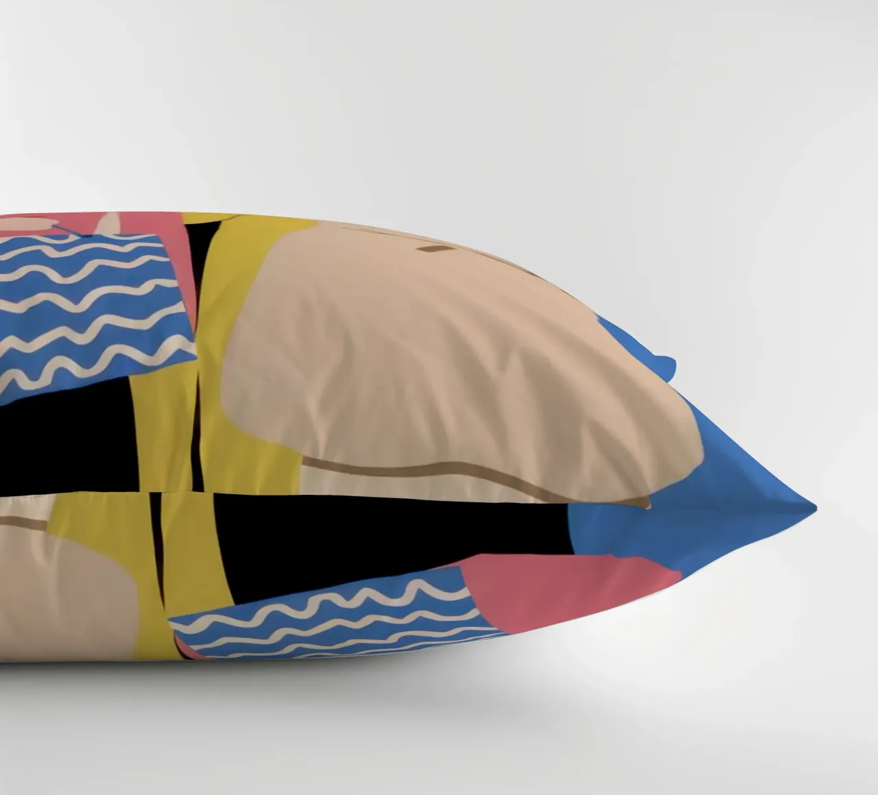 The Gossip Trio decorative cushion by Veil Maya