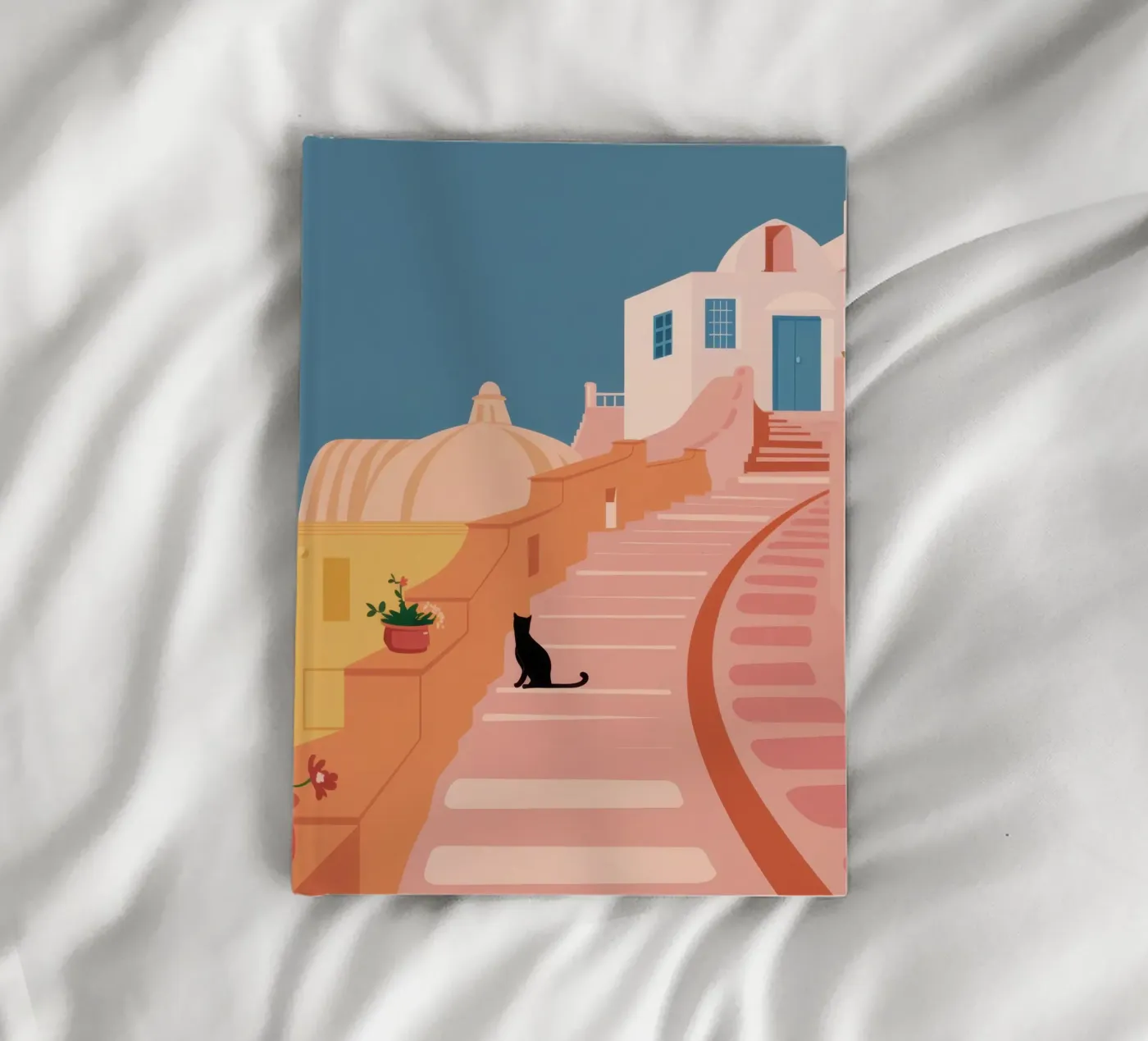 Roseate trapkat notitieboek van Prism Ritual