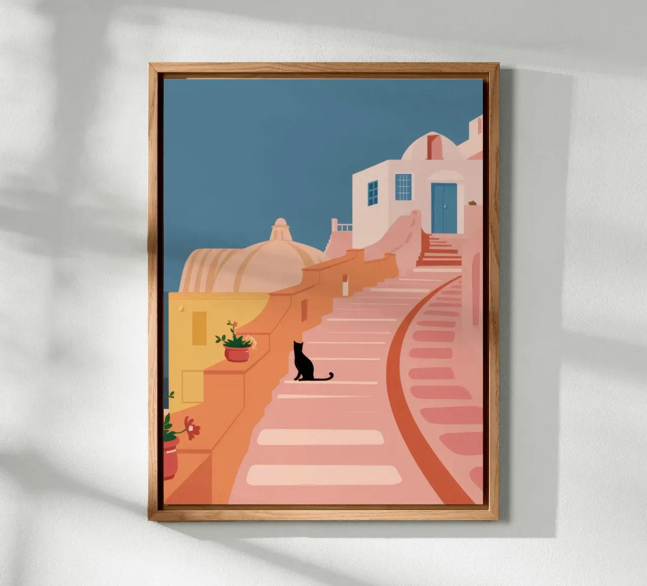 Roseate Stairway Cat Forex-Platte von Prism Ritual