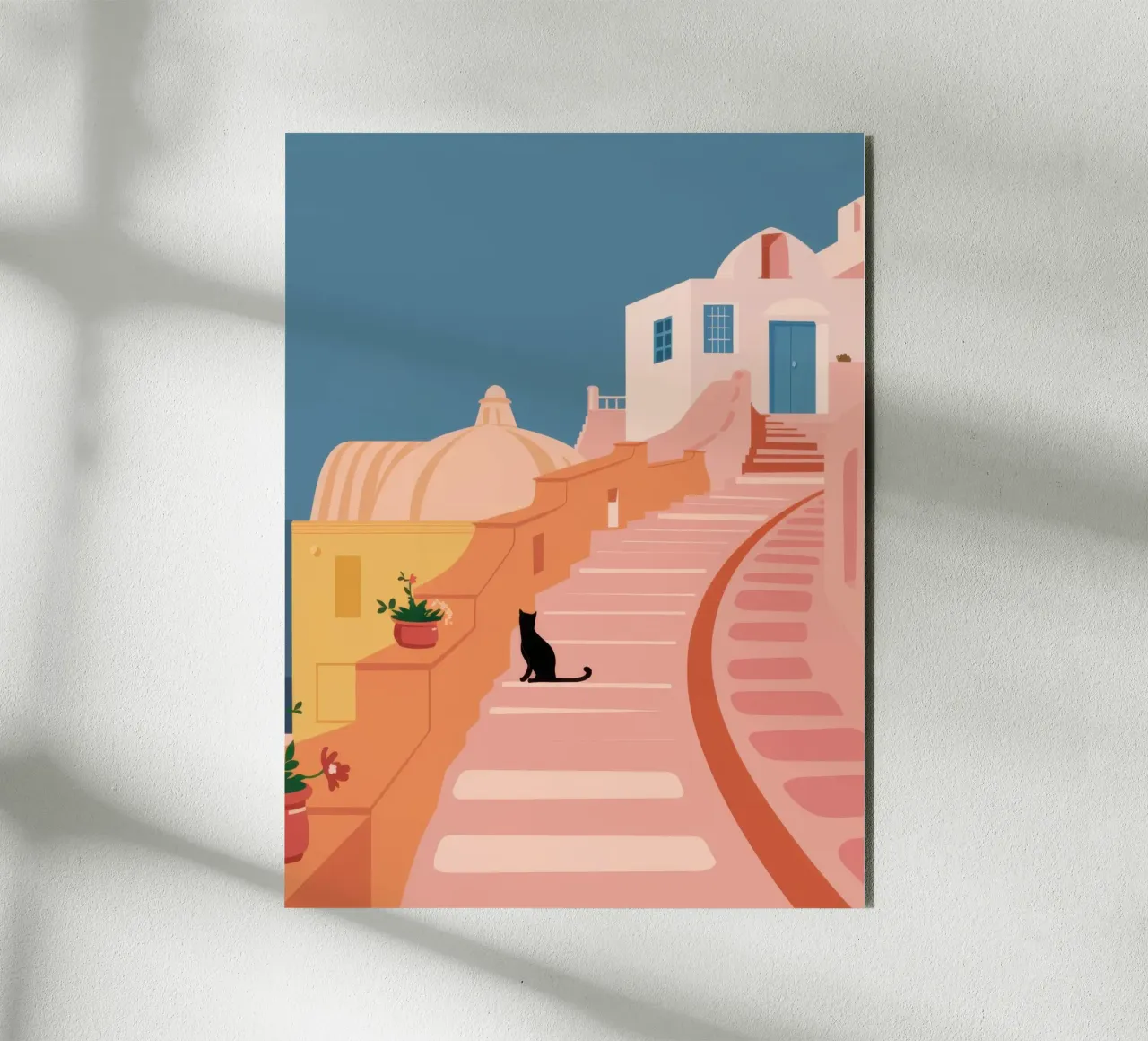 Roseate Stairway Cat Forex-Platte von Prism Ritual