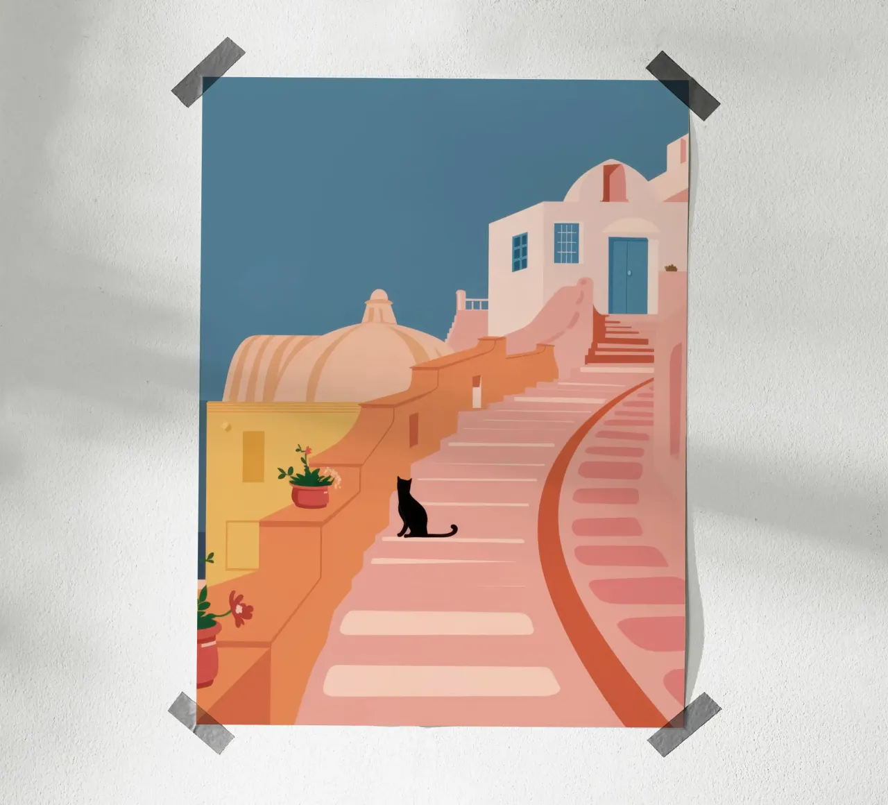 Rosentreppenkatze Hahnemühle von Prism Ritual