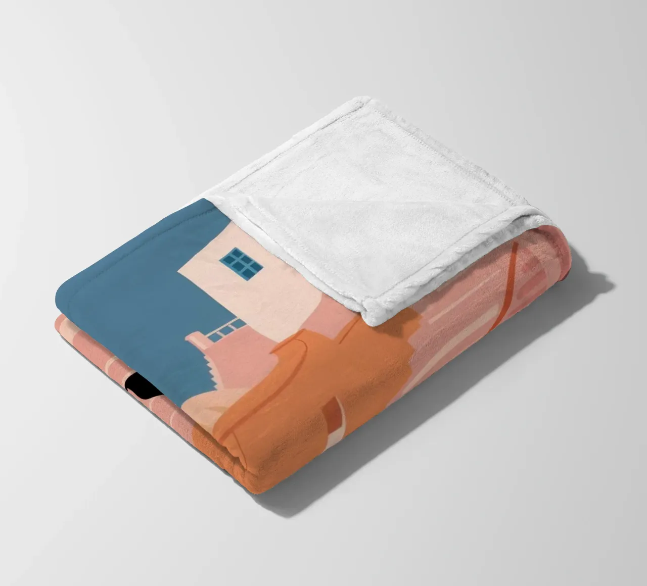 Roseate trapkat fleecedeken van Prism Ritual