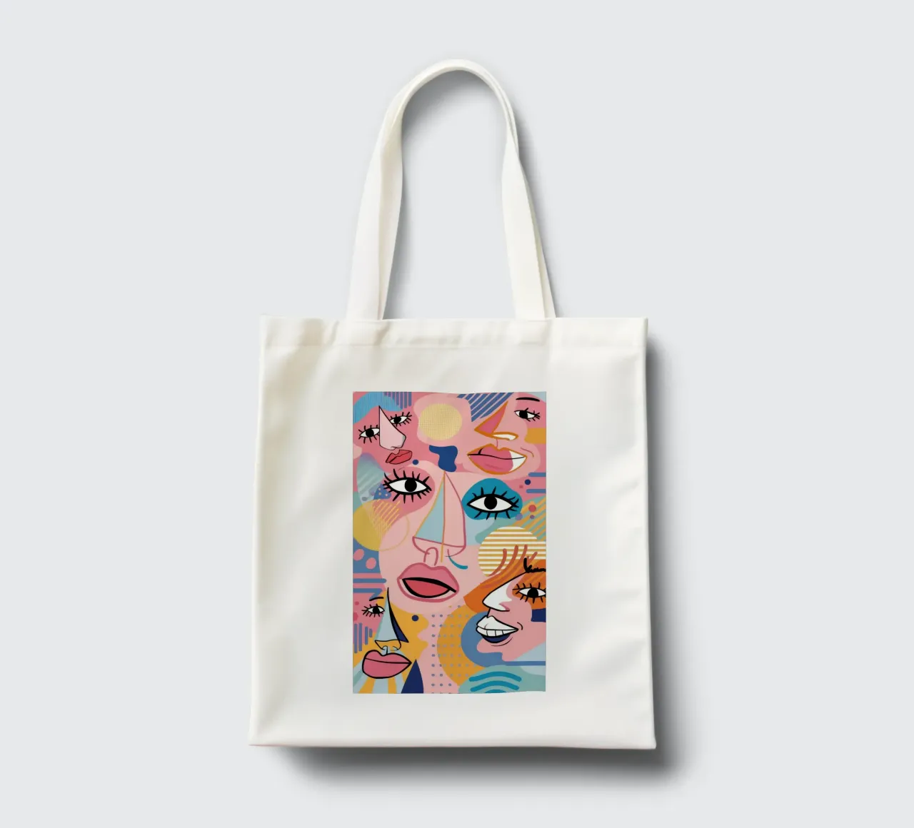 Bellezza frammentata borsa in juta da Flock Reverie
