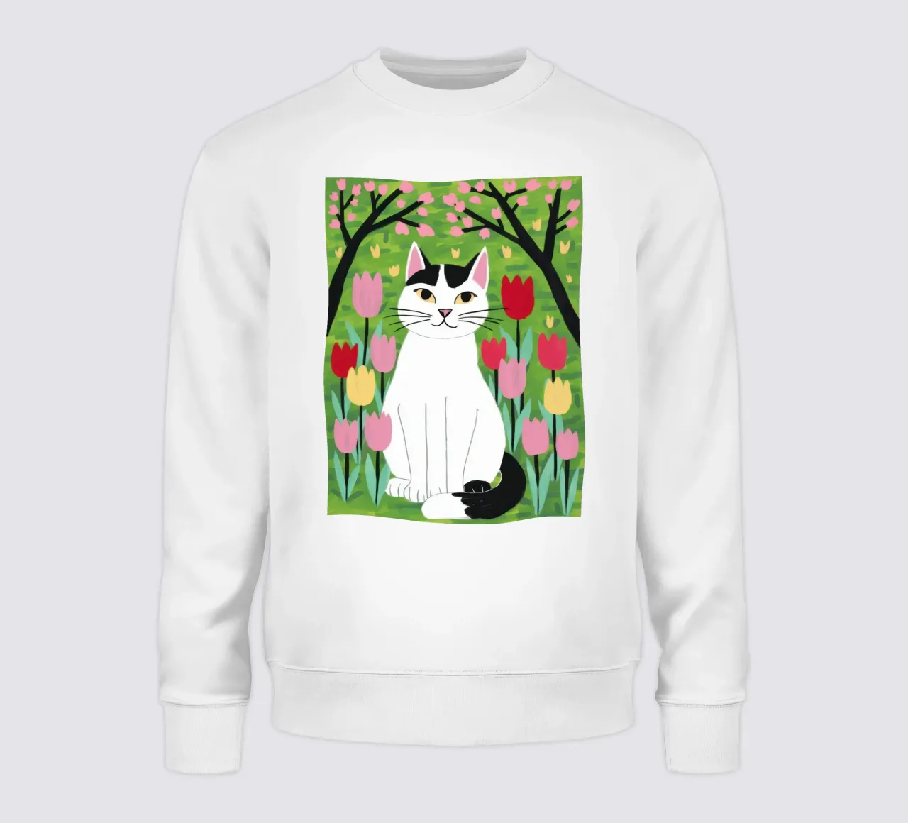 Tulipano Gigante Gentile felpa da Prism Ritual