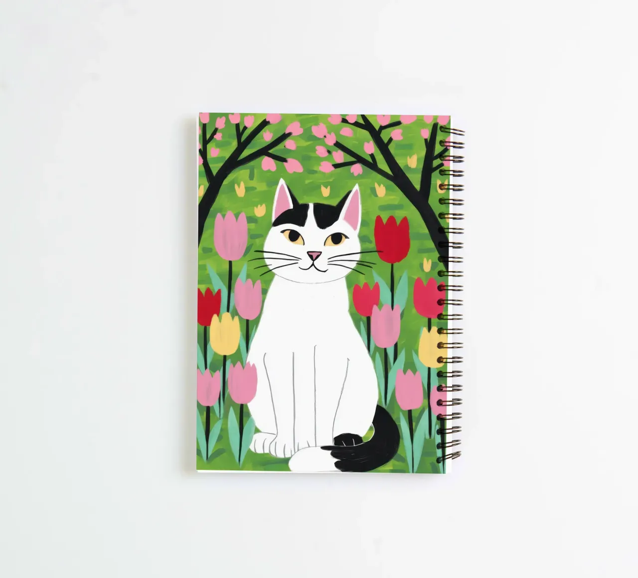 Tulip Gentle Giant spiral notebook by Prism Ritual