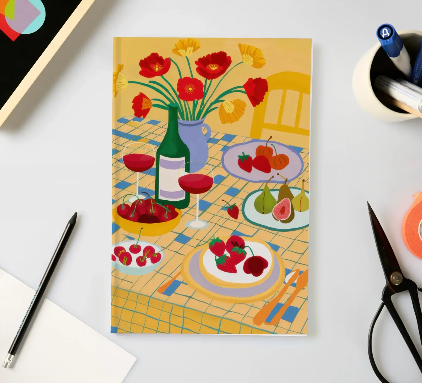Table Bountiful Feast notebook by Prism Ritual