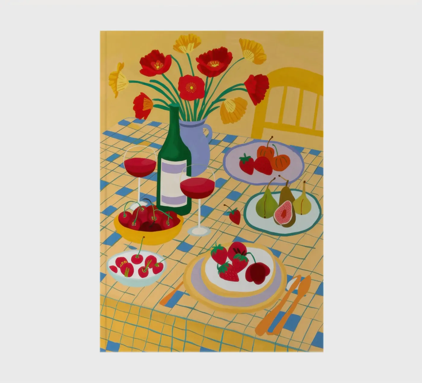 Table Bountiful Feast notebook by Prism Ritual