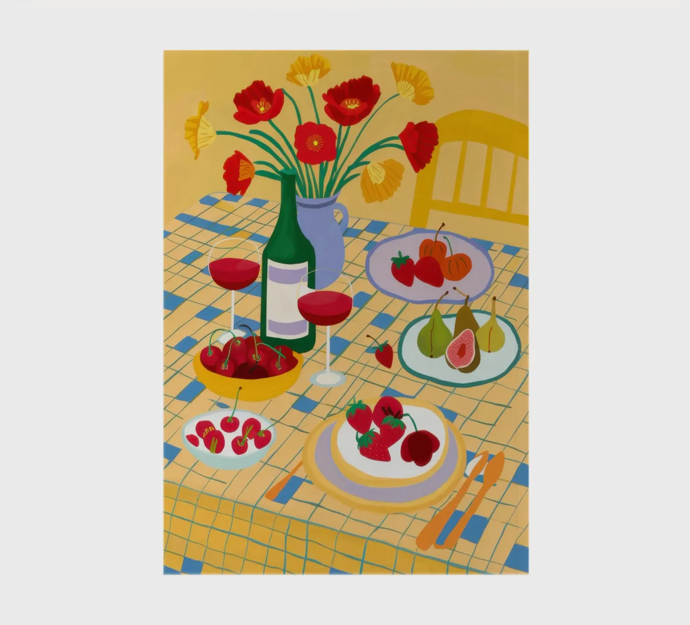 Table Bountiful Feast notebook by Prism Ritual