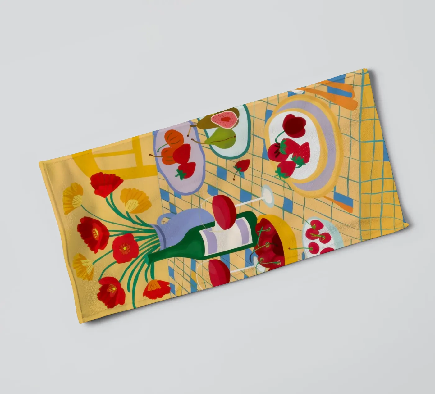 Table Bountiful Feast Handtuch von Prism Ritual