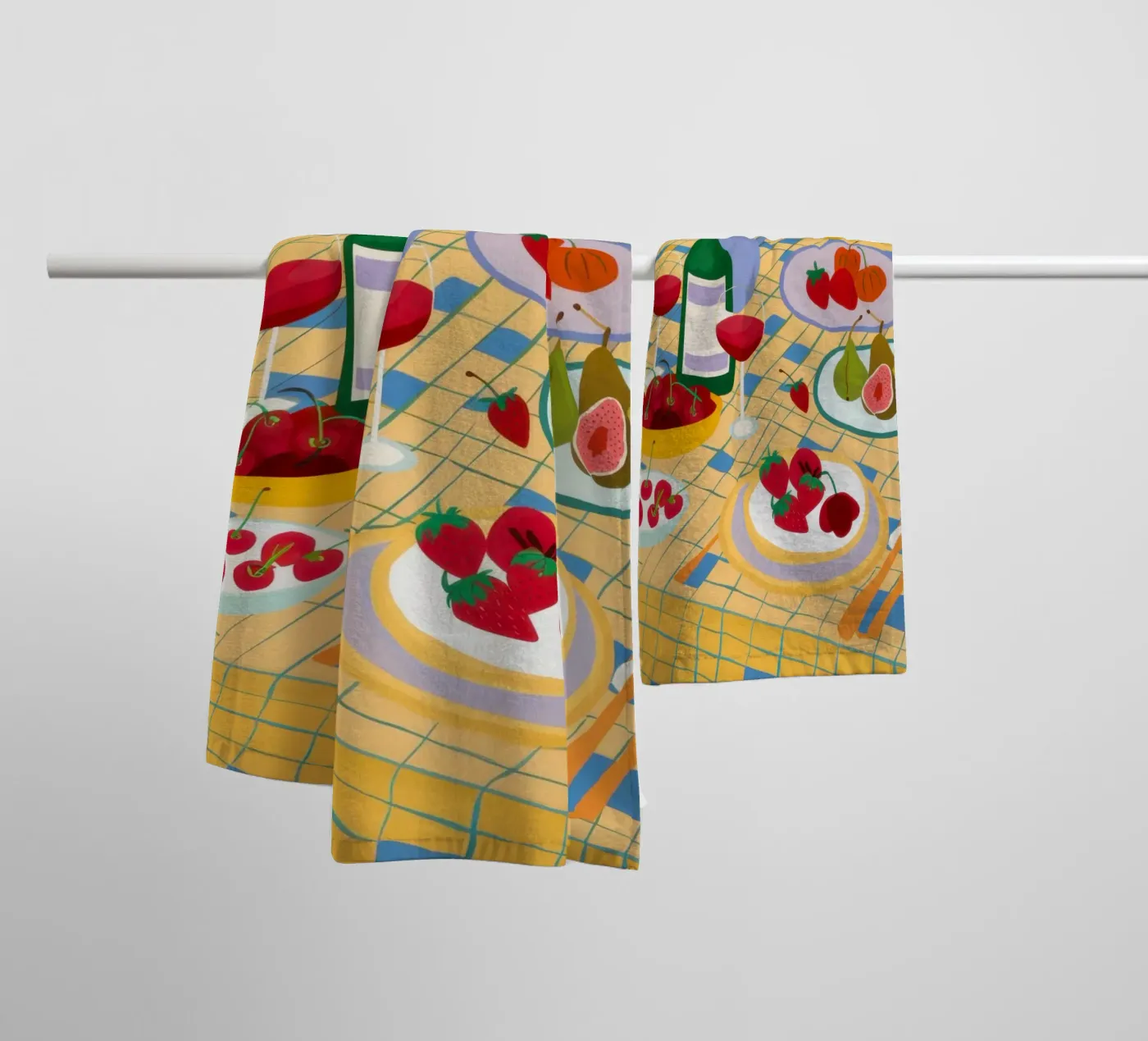 Table Bountiful Feast Handtuch von Prism Ritual