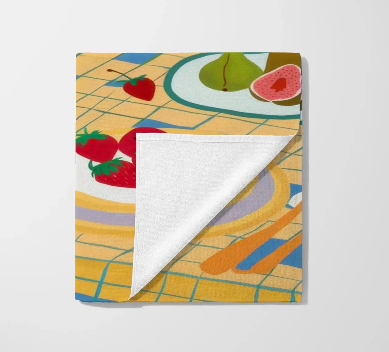 Tafel Overvloedig Feest strandhanddoek van Prism Ritual