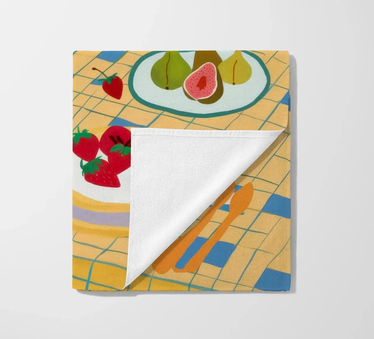 Tafel Overvloedig Feest strandhanddoek van Prism Ritual