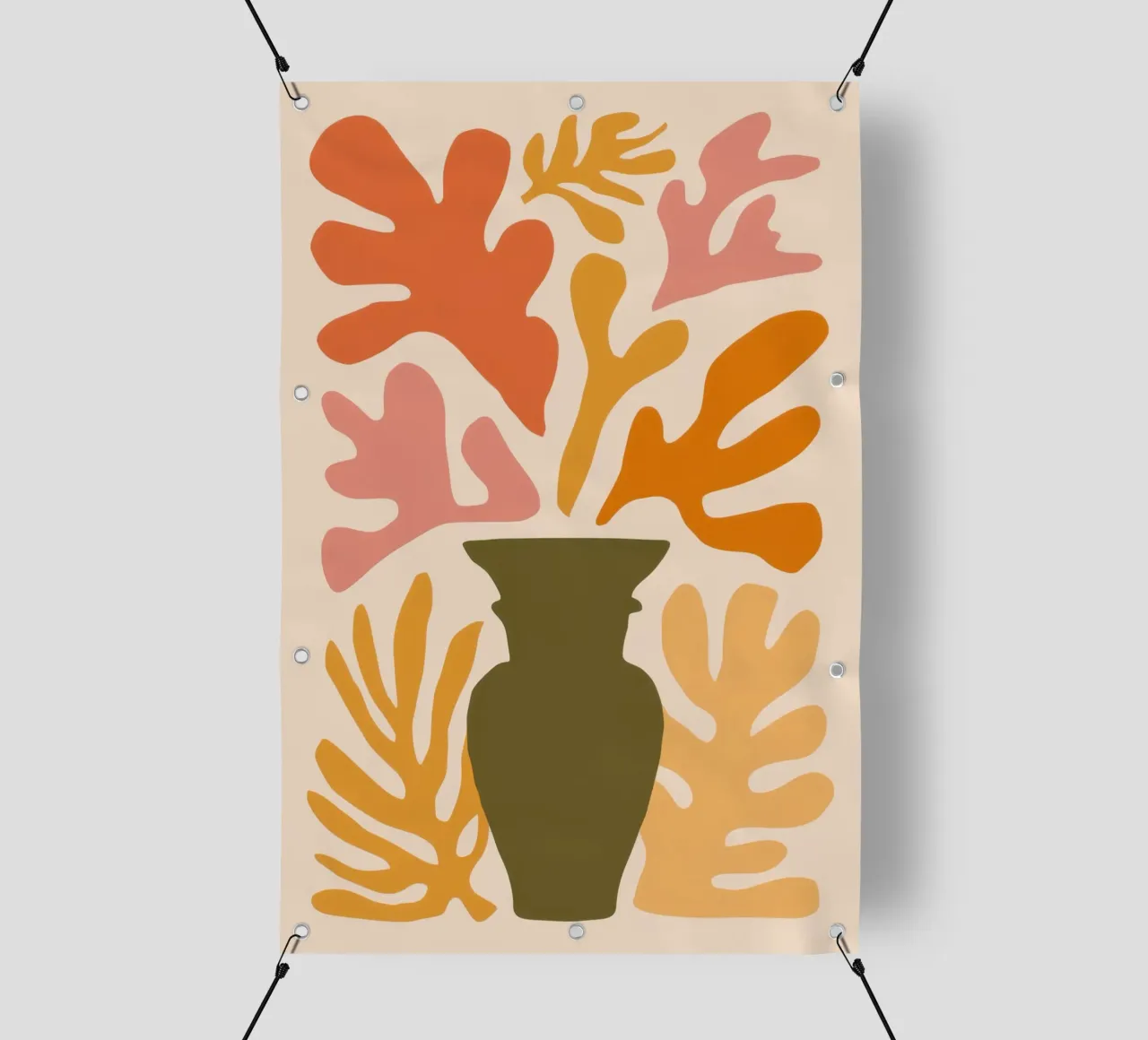 Maraoui StillLife Homage telo in pvc da Flock Reverie