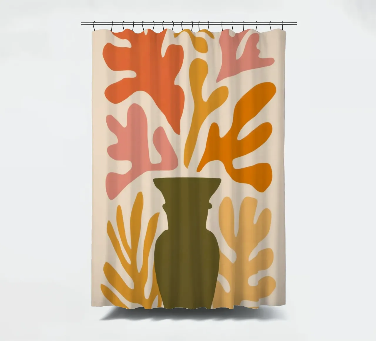 Maraoui StillLife Hommage Duschvorhang von Flock Reverie