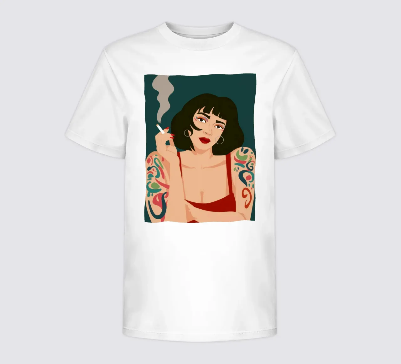 Sfida con inchiostro cremisi t-shirt bambini da Prism Ritual
