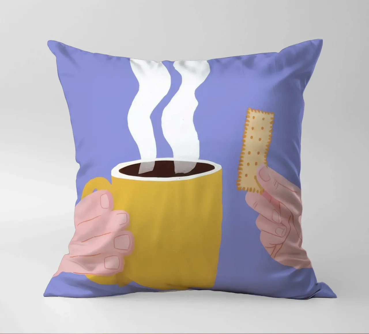 Mattina Primo Sorso cuscino da Prism Ritual