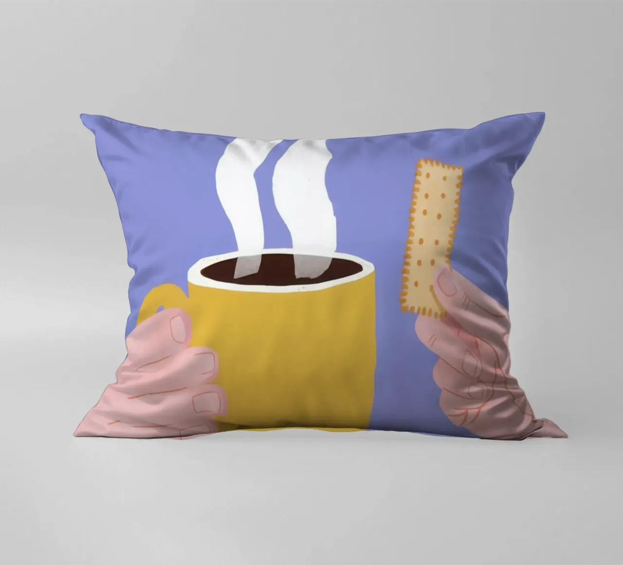 Mattina Primo Sorso cuscino da Prism Ritual