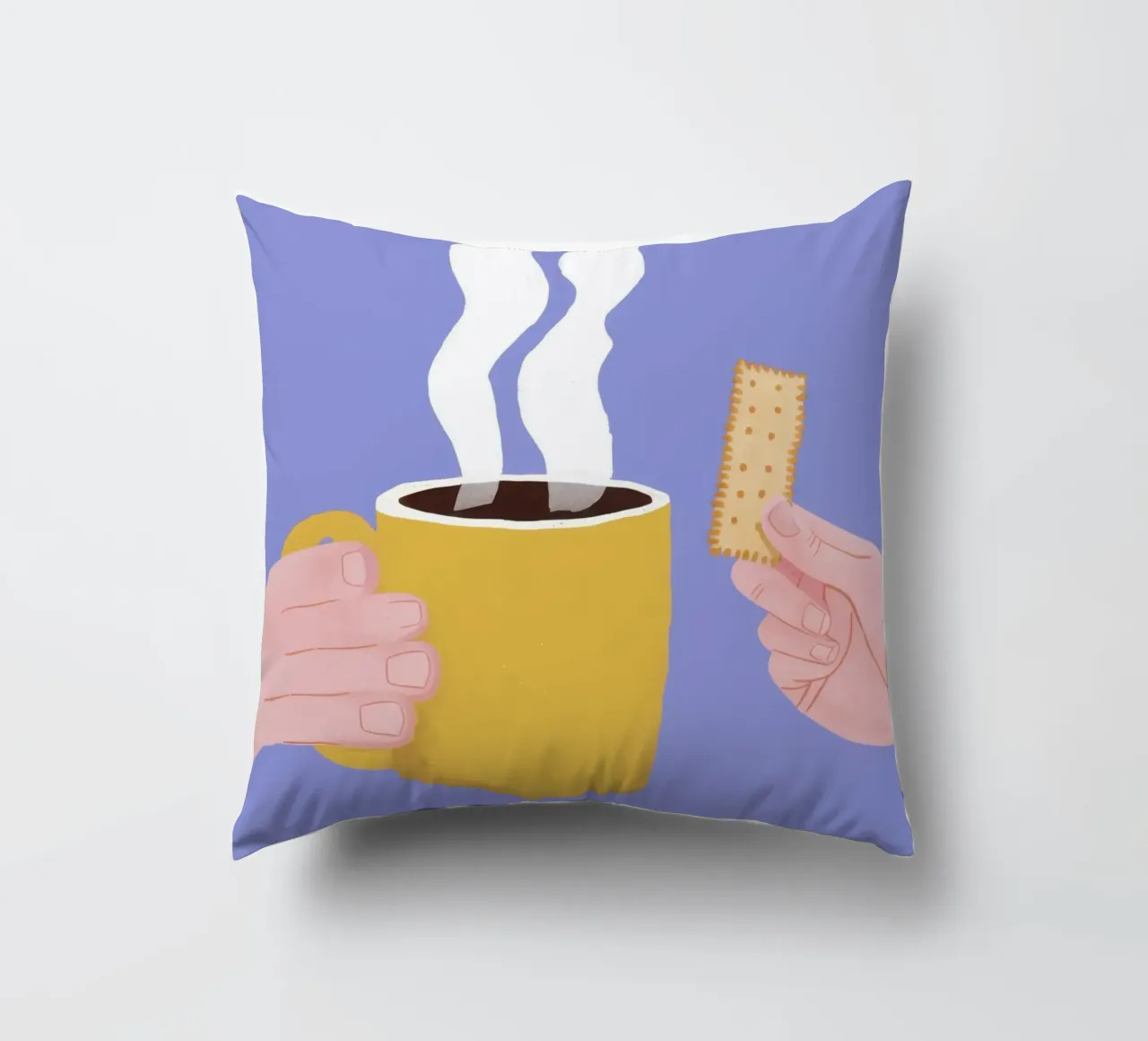 Mattina Primo Sorso cuscino da Prism Ritual