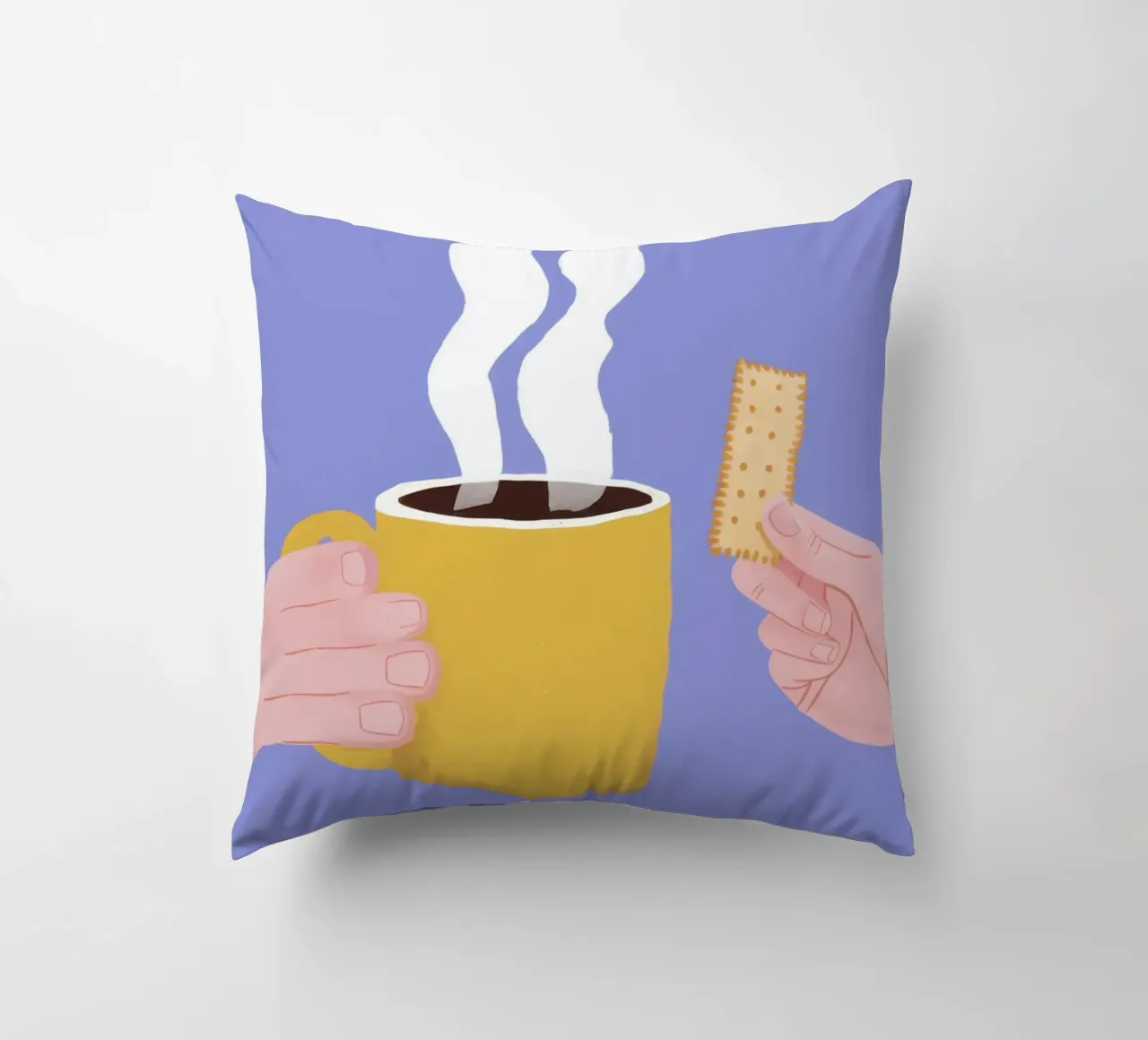 Mattina Primo Sorso cuscino da Prism Ritual