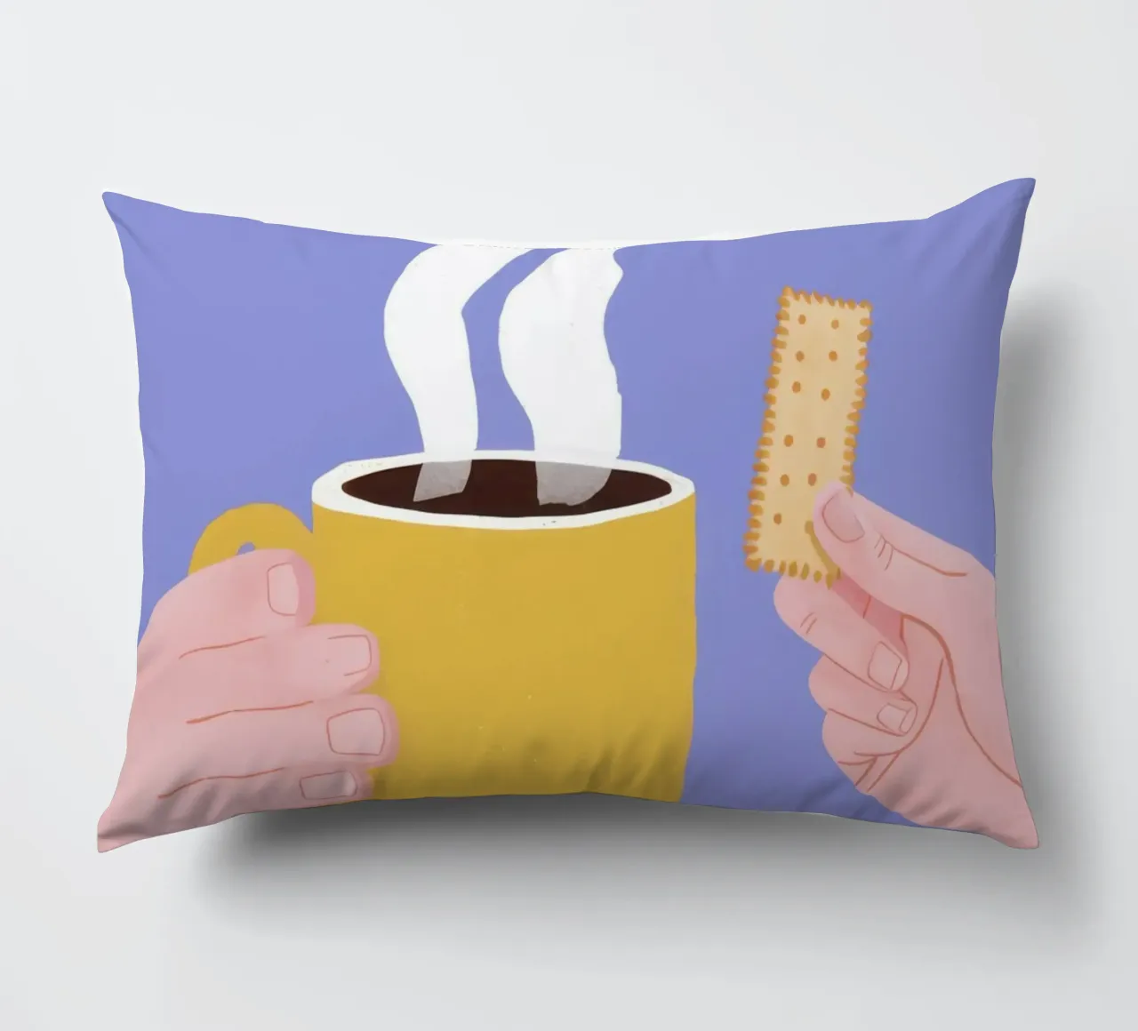 Mattina Primo Sorso cuscino da Prism Ritual