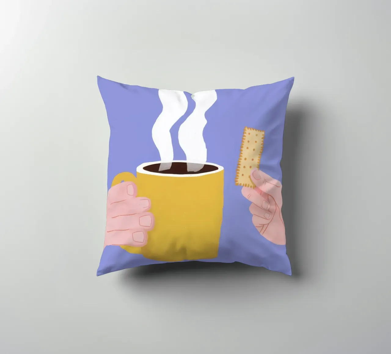 Mattina Primo Sorso cuscino da Prism Ritual