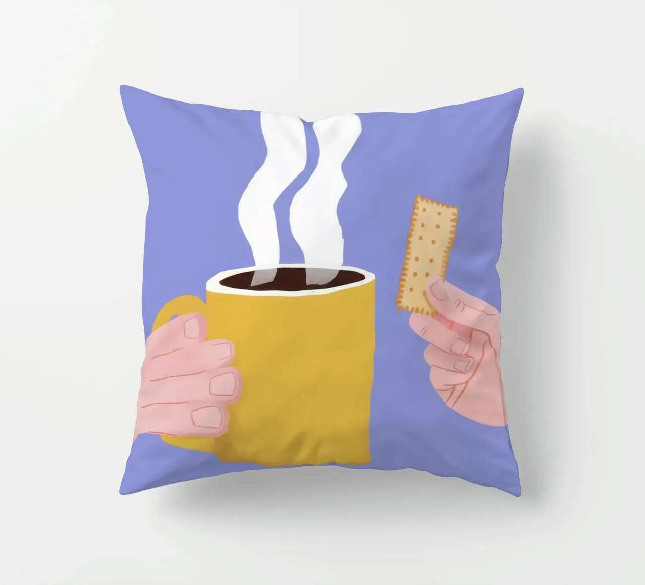 Mattina Primo Sorso cuscino da Prism Ritual