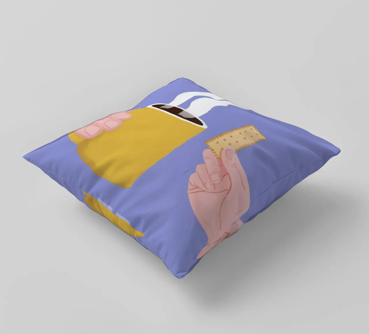 Mattina Primo Sorso cuscino da Prism Ritual