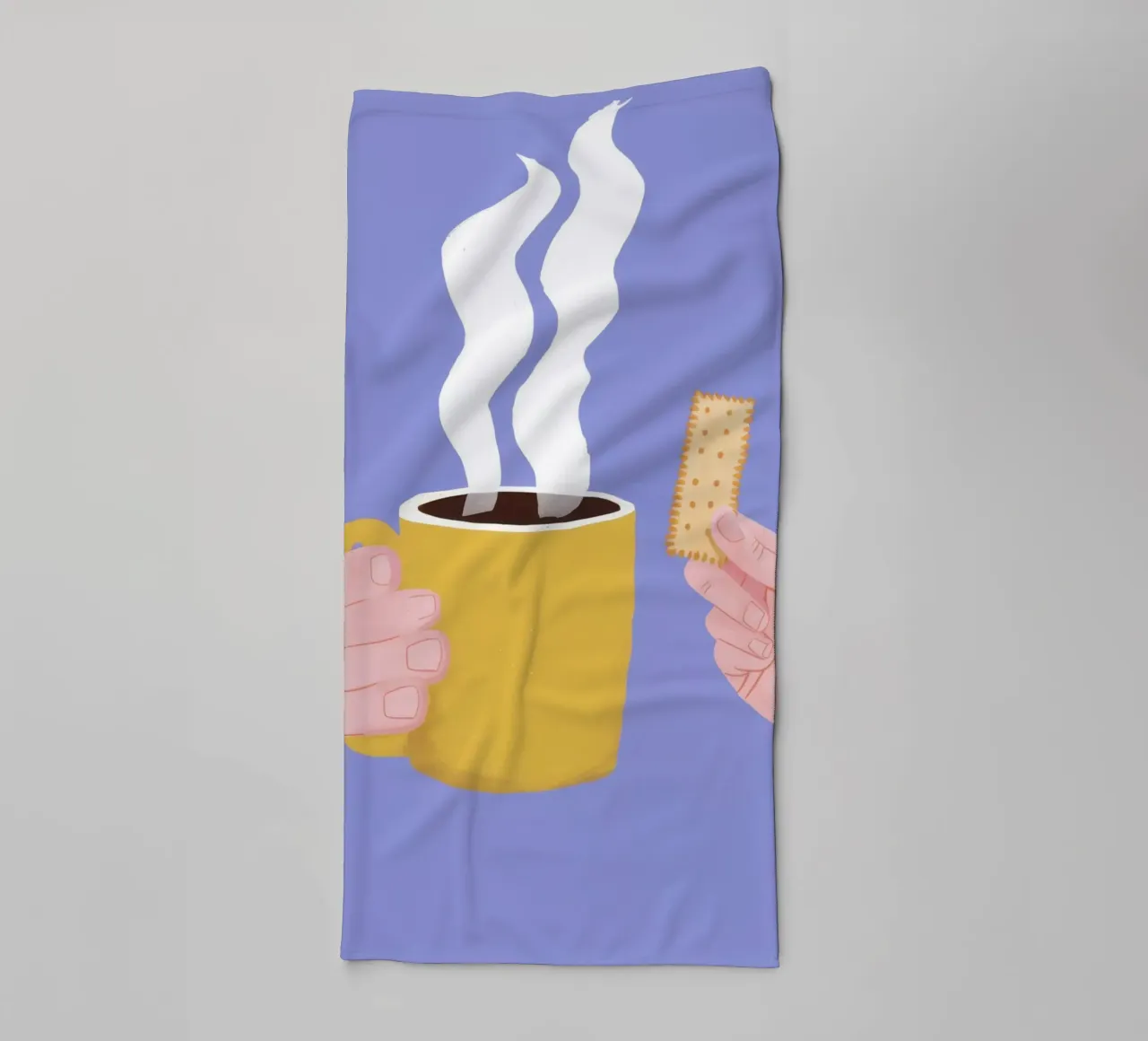 Mattina Primo Sorso asciugamano da bagno da Prism Ritual