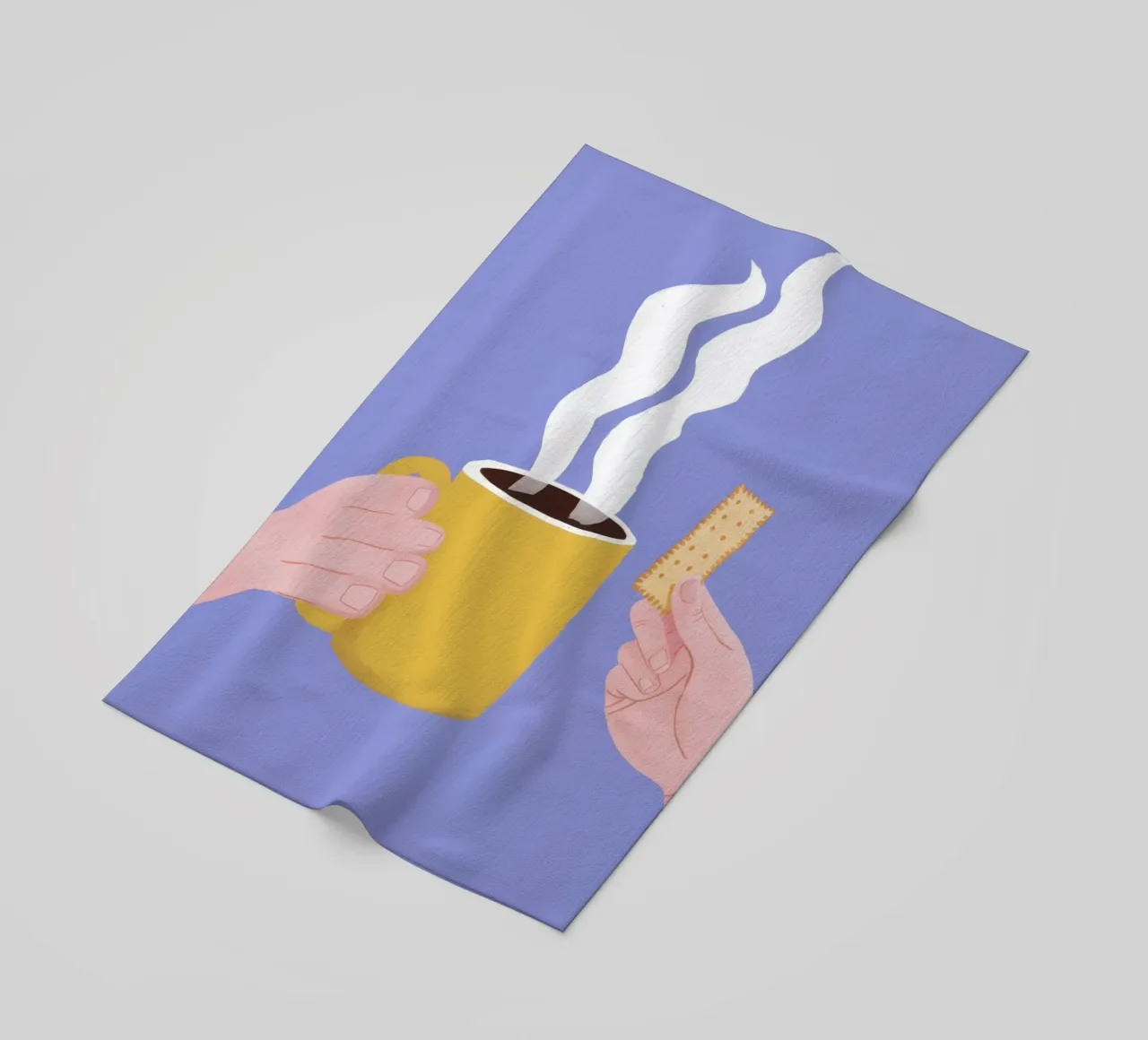 Mattina Primo Sorso telo mare da Prism Ritual