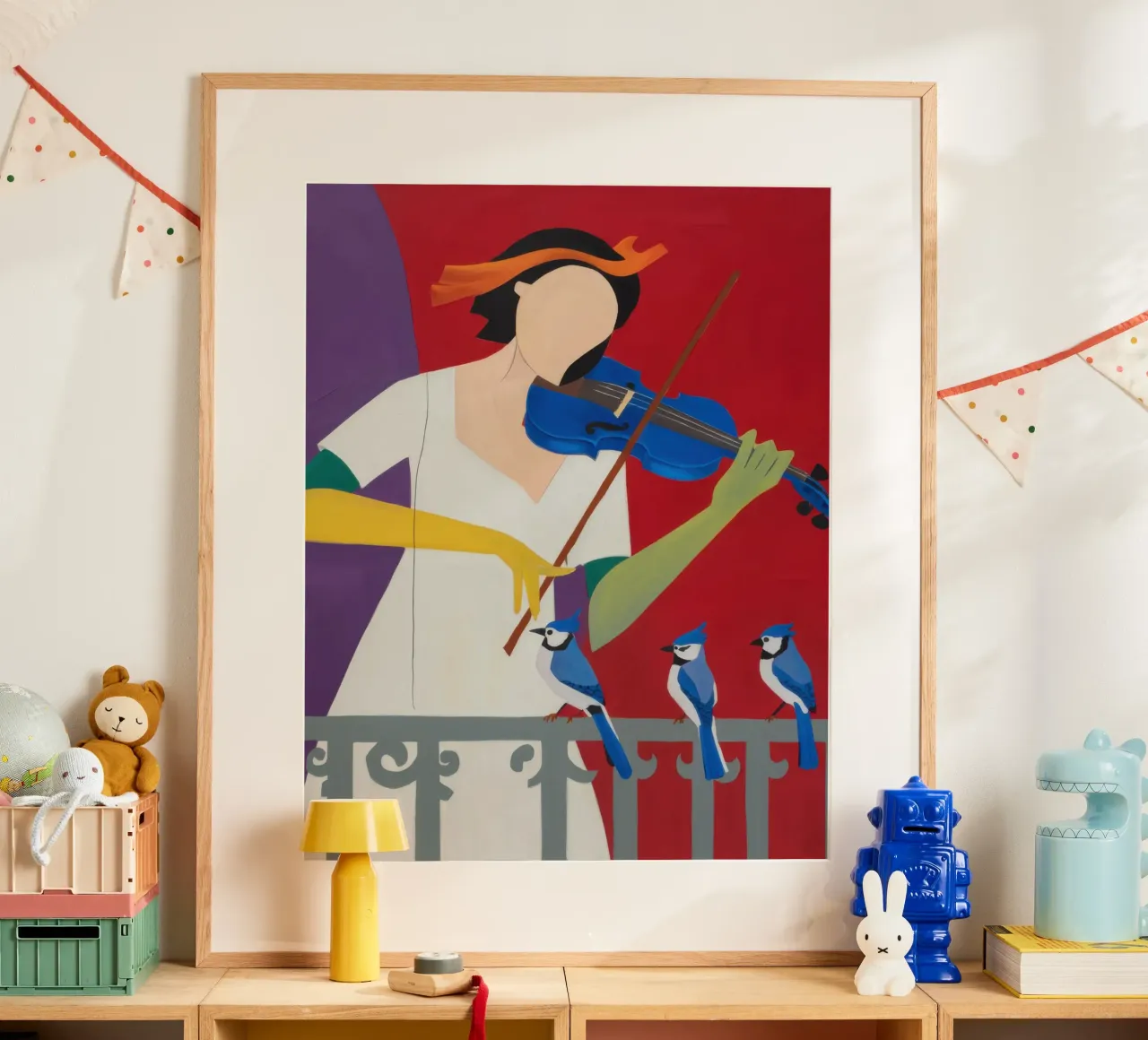 La canzone del violinista poster da Flock Reverie