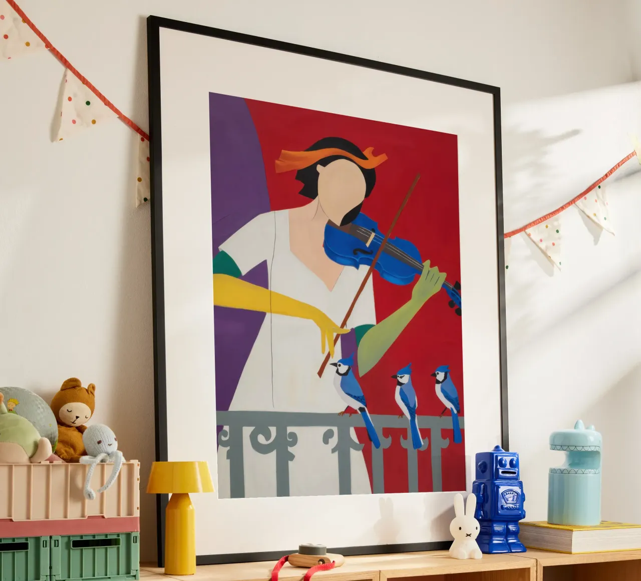 La canzone del violinista poster da Flock Reverie