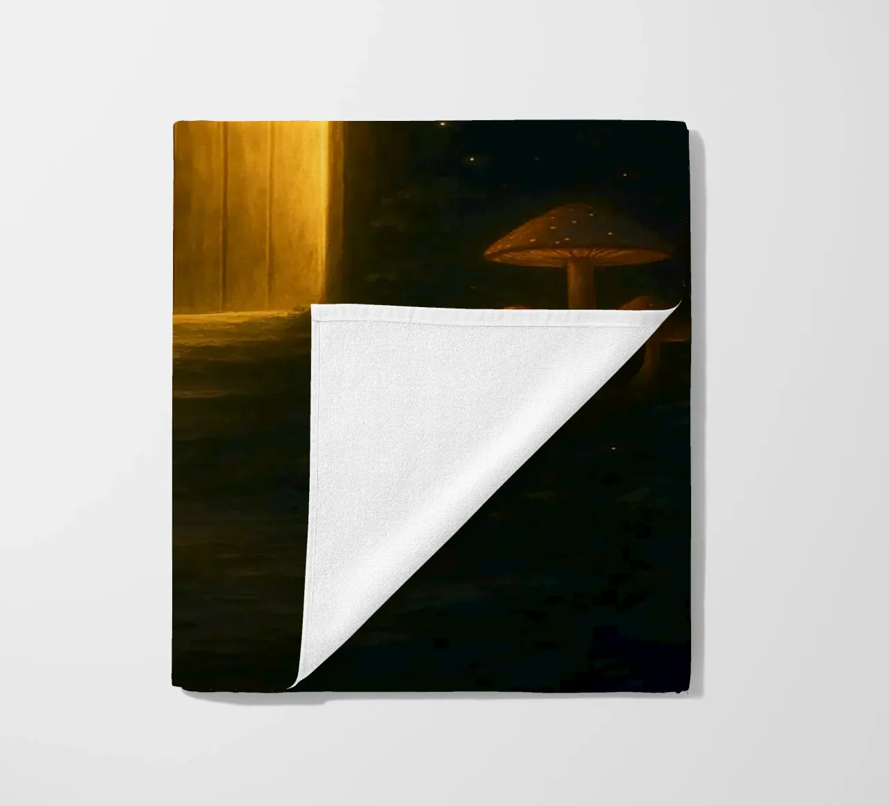 The Enchanted Door – A Portal to the Unknown beach towel by Graceful Desine