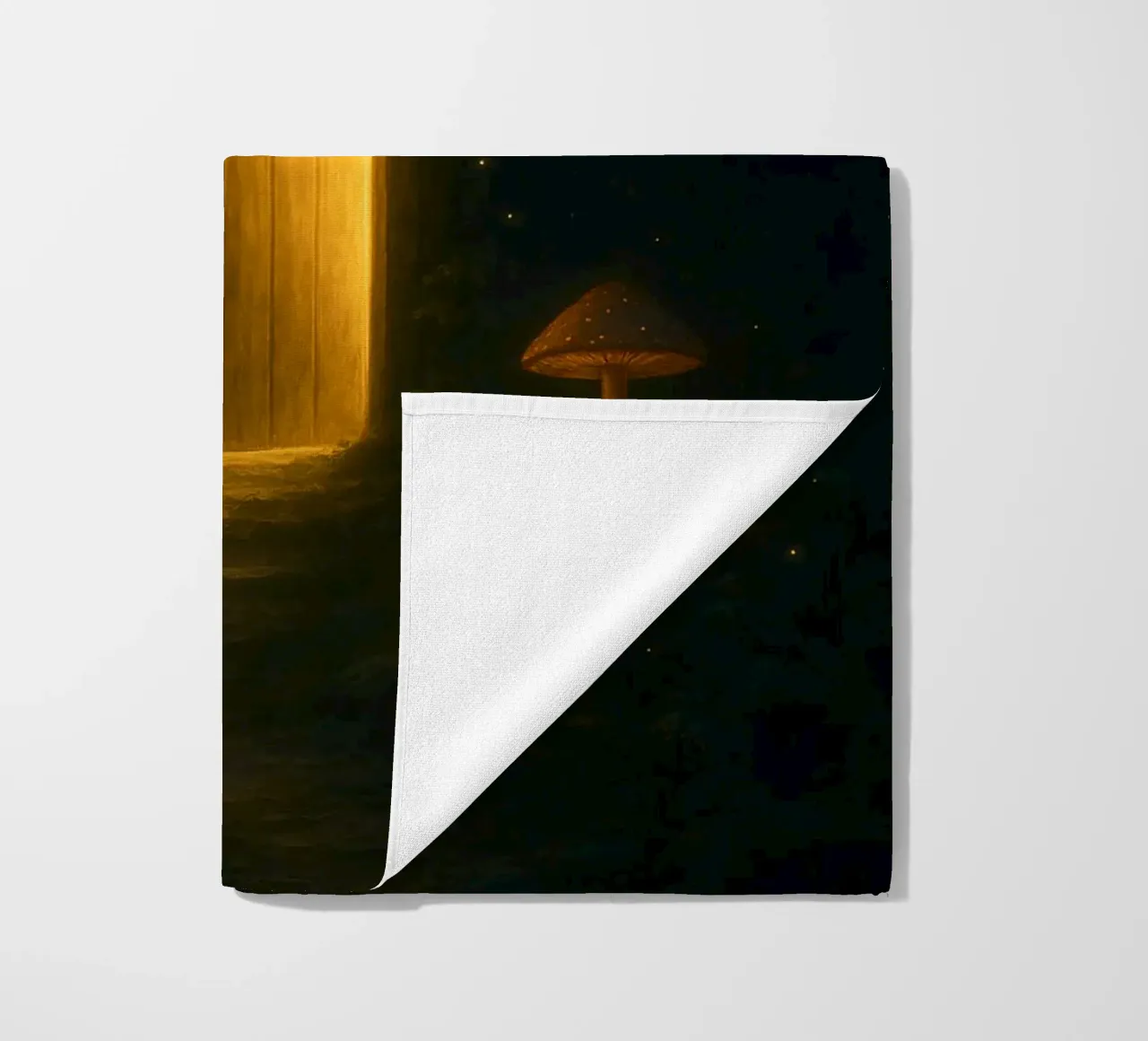 The Enchanted Door – A Portal to the Unknown beach towel by Graceful Desine