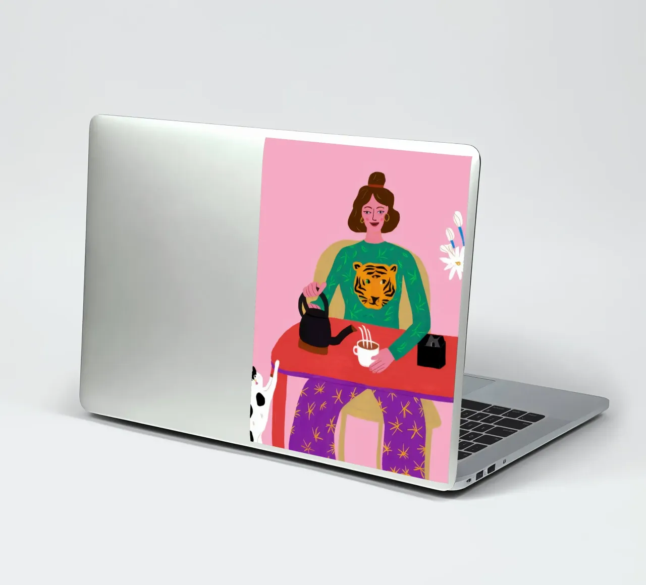 Tiger Feline Trio sticker by Prism Ritual