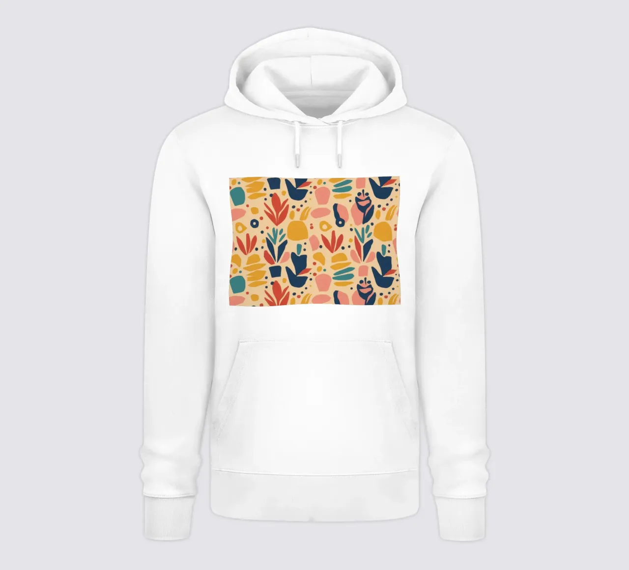 Modello di uccello folkloristico felpa con cappuccio da Flock Reverie