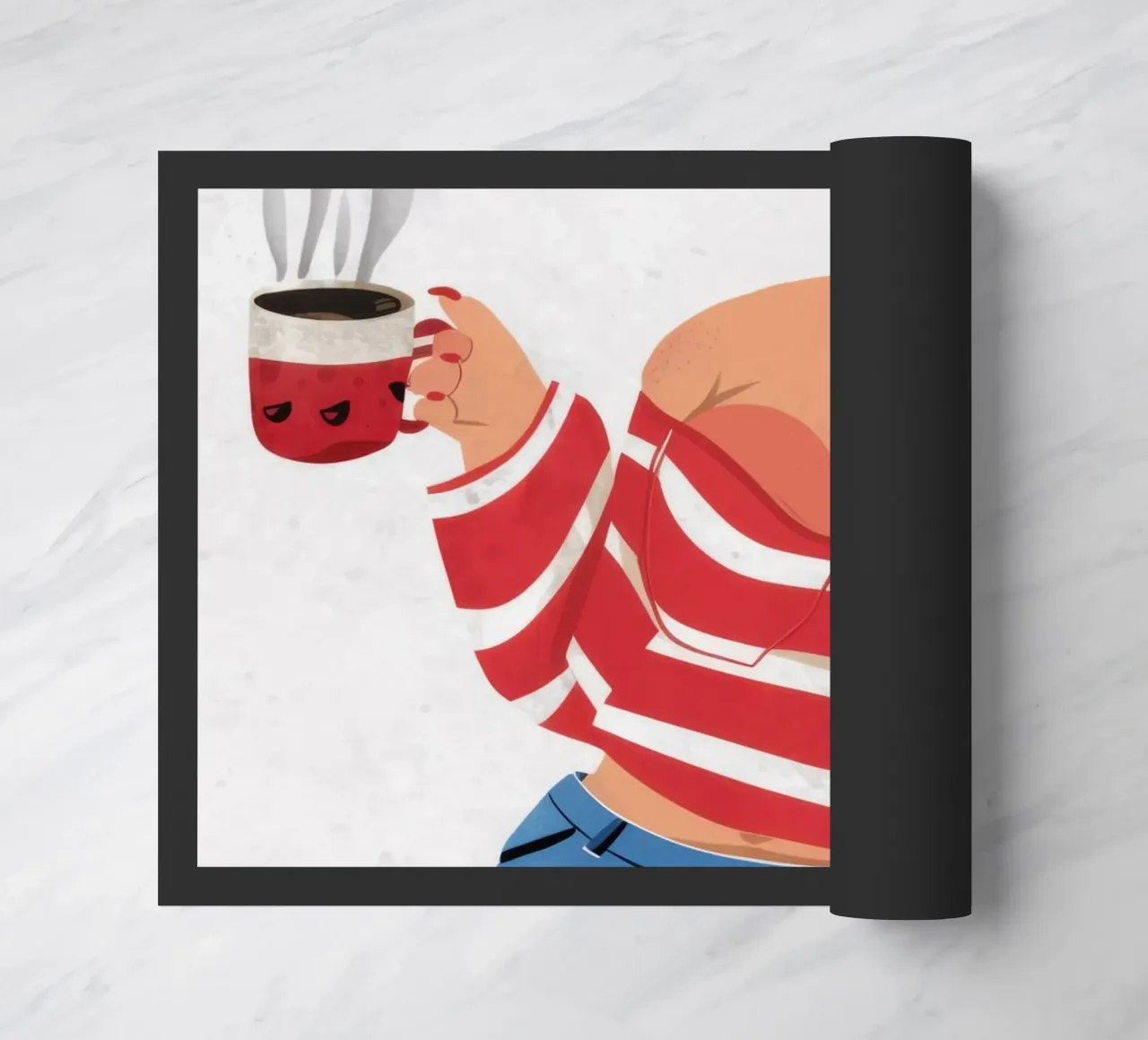 Espresso Warm Embrace zerbino da Prism Ritual