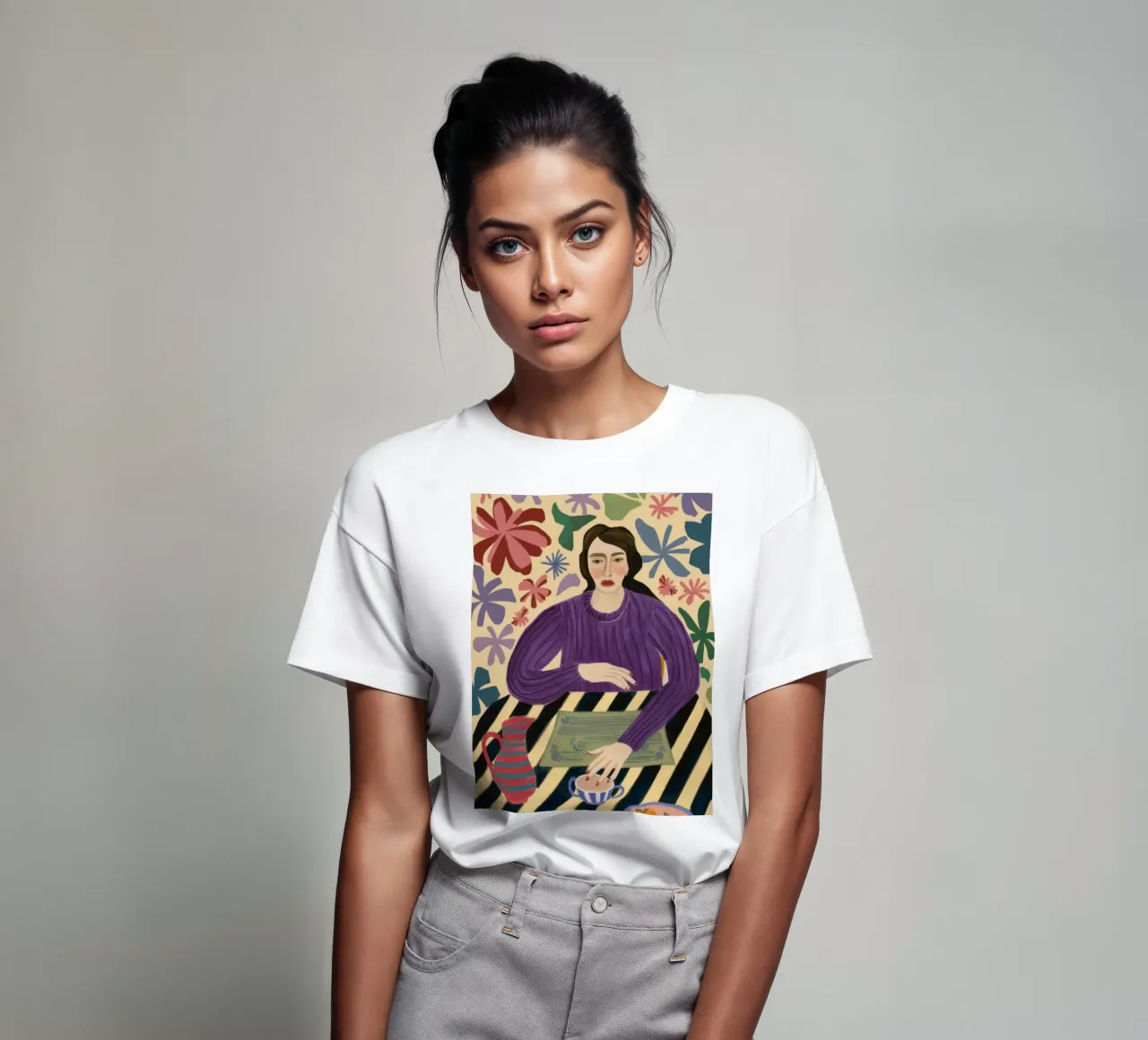 Artist Purple Prose t-shirt by Prism Ritual